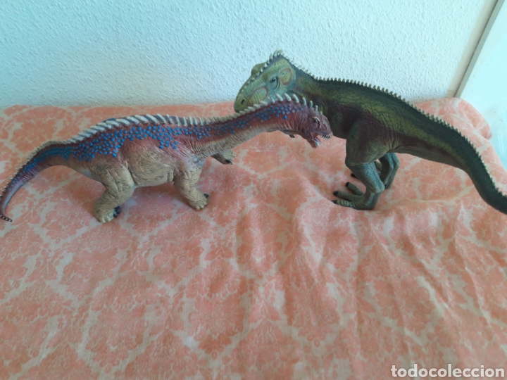 Figuras de goma y PVC: Dinosaurios schleich lote - Foto 1