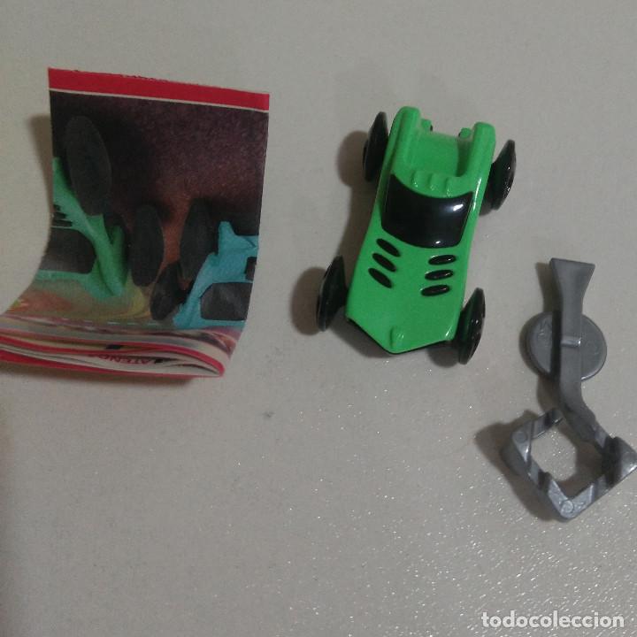 Kinder &Uuml;berraschung: kinder sprinty coche carreras vehiculo dv 2019 2020 verde bpz papel