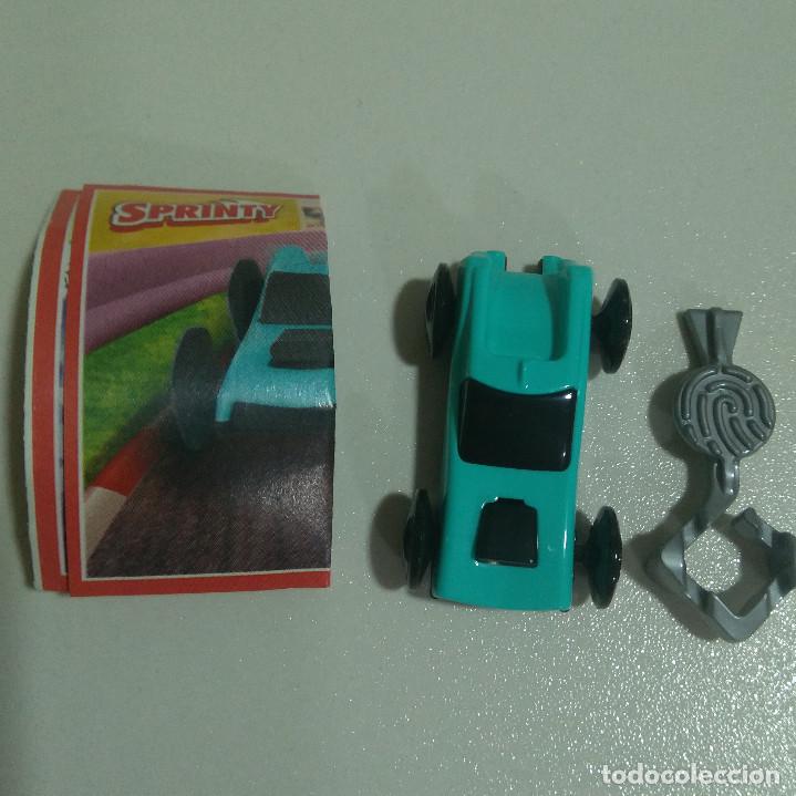 Kinder &Uuml;berraschung: kinder sprinty coche carreras vehiculo dv 2019 2020 verde bpz papel
