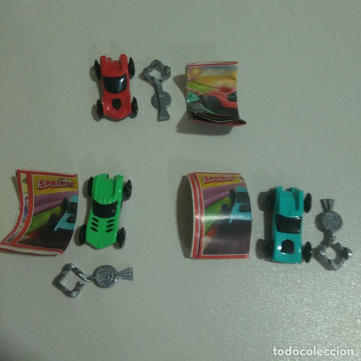 Kinder &Uuml;berraschung: kinder sprinty coche carreras vehiculo dv 2019 2020 verde bpz papel