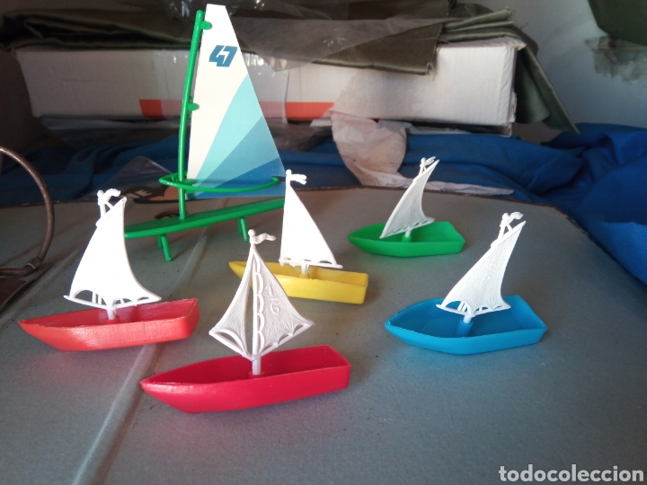 Figuras de goma y PVC: Barcos. Sobre balandros de Serjan. - Foto 2