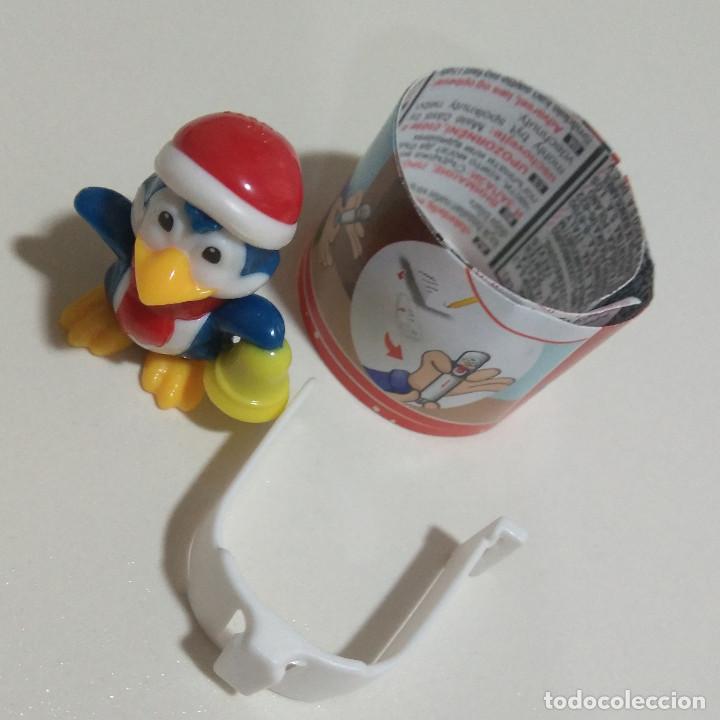 Kinder Figures: kinder ping&uuml;ino pingu anillo navidad navide&ntilde;o mu&ntilde;eco ring