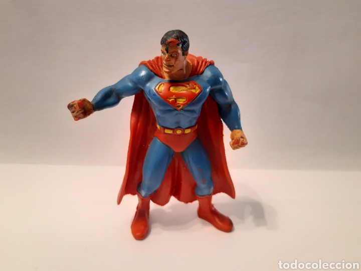 Figuras de goma y PVC: Figura Superman Comics Spain 1992 - Foto 1