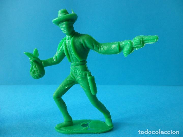 Figuras de goma y PVC: Bandidos del Oeste - Comansi, figuras Monocromas - Foto 2