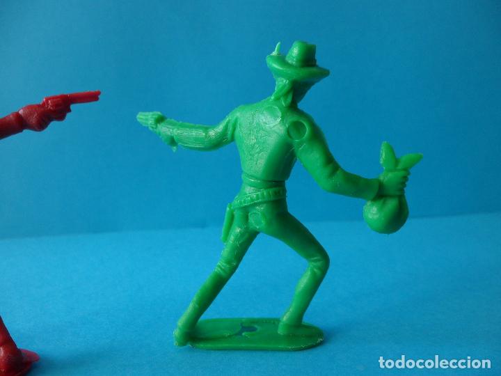 Figuras de goma y PVC: Bandidos del Oeste - Comansi, figuras Monocromas - Foto 5