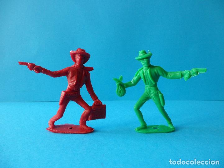 Figuras de goma y PVC: Bandidos del Oeste - Comansi, figuras Monocromas - Foto 1