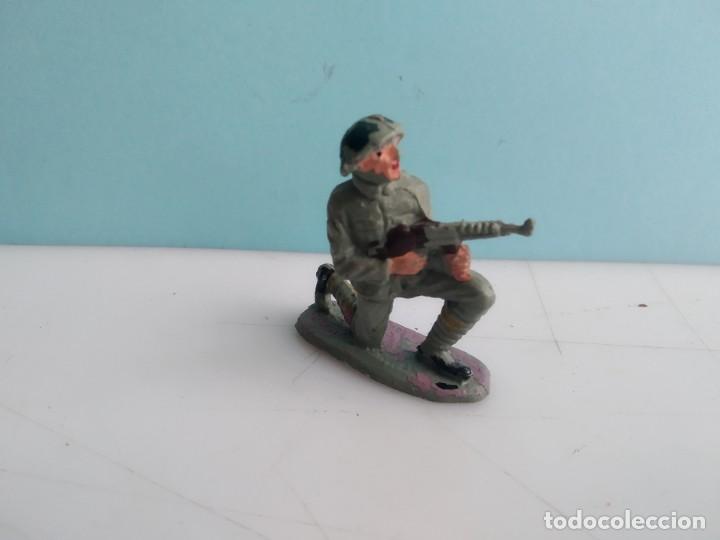 Figurines en Caoutchouc et PVC: ANTIGUA FIGURA DE LA SEGUNDA GUERRA MUNDIAL PLASTICO