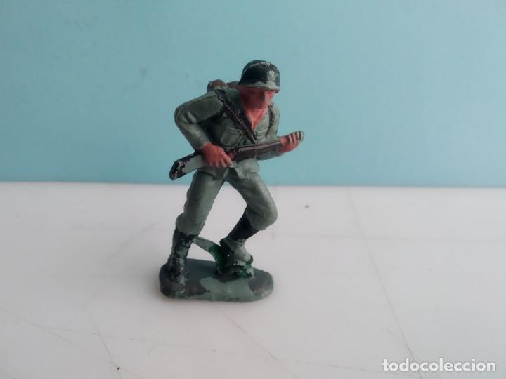 Rubber and PVC Figures: ANTIGUA FIGURA DE LA SEGUNDA GUERRA MUNDIAL PLASTICO