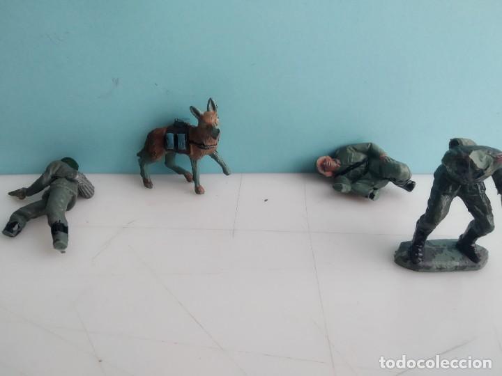 Figuras de Borracha e PVC: ANTIGUA FIGURA DE LA SEGUNDA GUERRA MUNDIAL PLASTICO