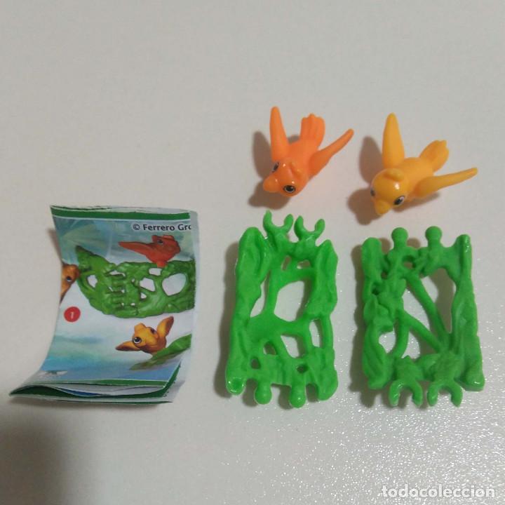 Kinder Figures: kinder pajaros natoons REEDICION secundario 2019 2020 AVES bpz papel