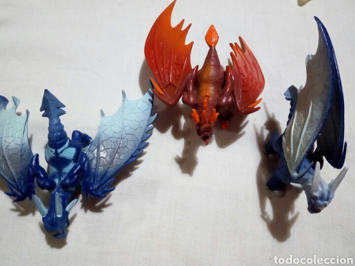 Figuras de goma y PVC: LOTE DRAGONES UBISOFT - Foto 2