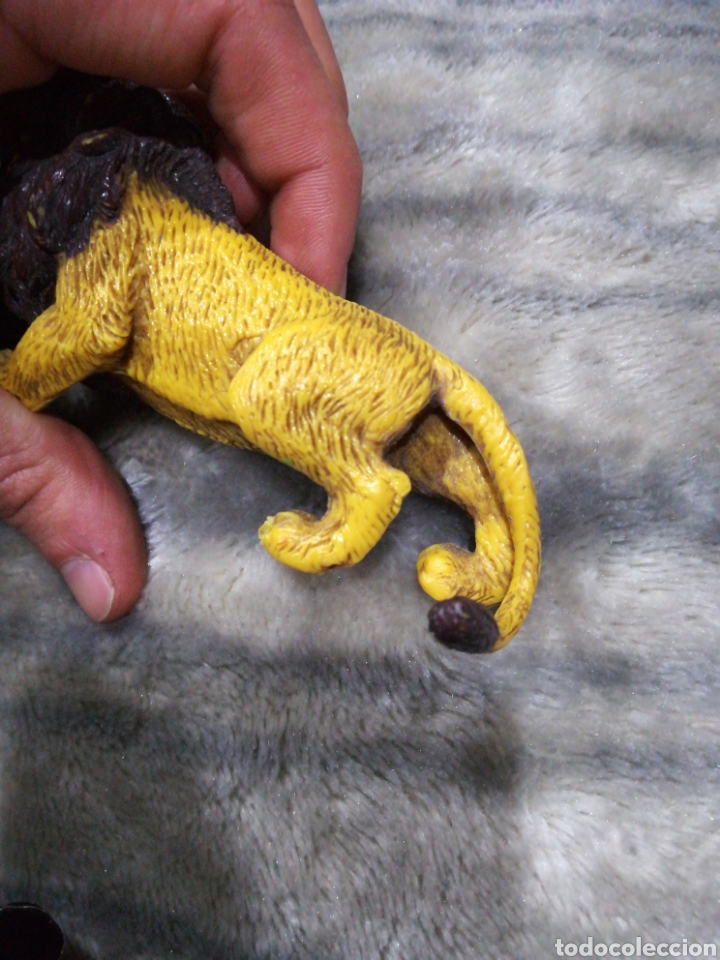 Figuras de goma y PVC: Le&oacute;n comansi pvc goma - Foto 4