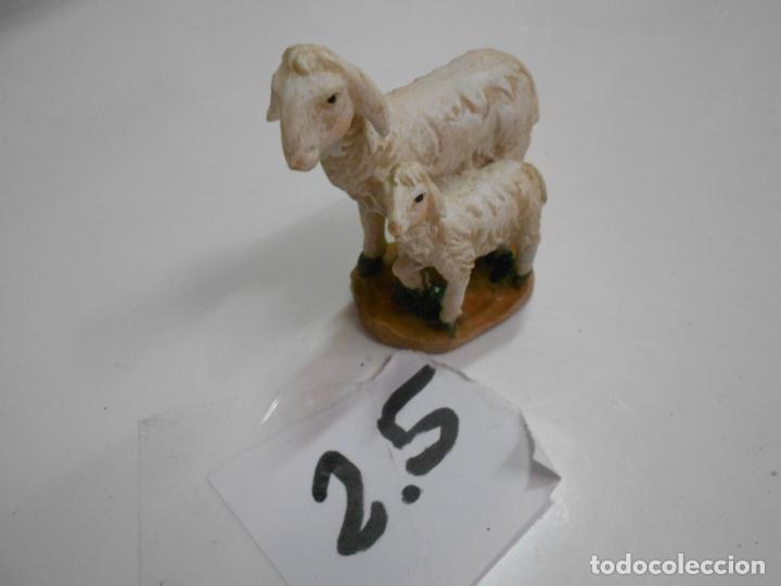 Figuras de Borracha e PVC: CONJUNTO DE OVEJAS
