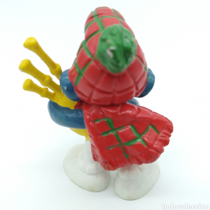 Figuras de goma y PVC: Pitufo gaitero - PEYO 1978 - Foto 2