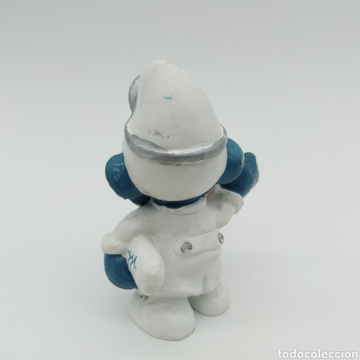 Figuras de goma y PVC: Pitufo doctor - PEYO 1978 - Foto 2