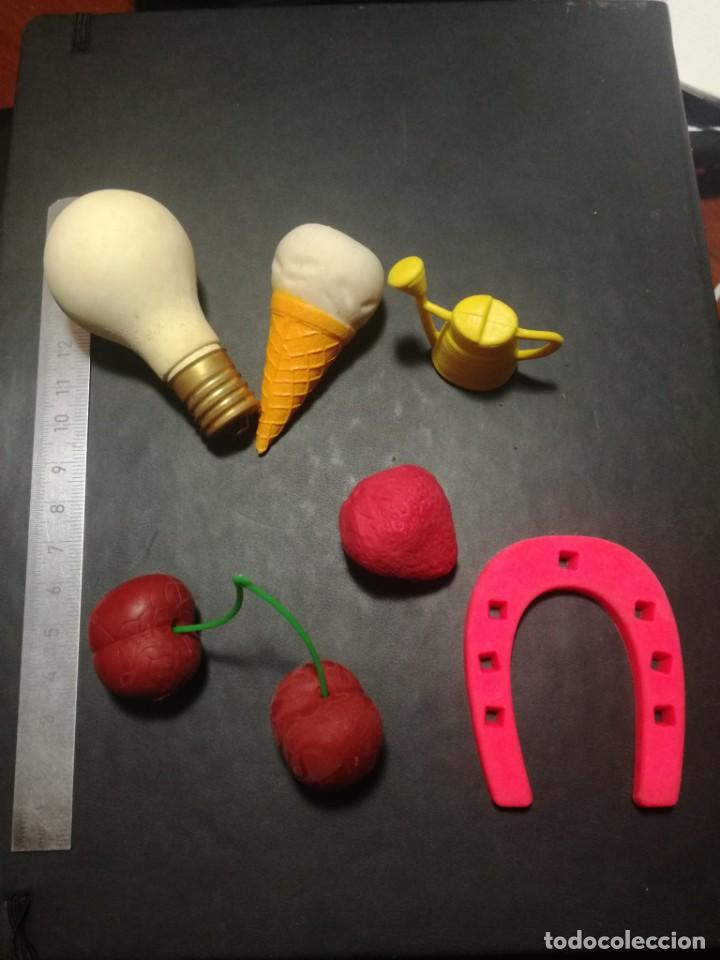 Figuras de Borracha e PVC: Lote 6 gomas, coleccion gomas de borrar. VARIADO