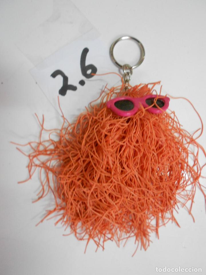 Figuras de Borracha e PVC: ANTIGUO LLAVERO MU&Ntilde;ECO PELOS CON GAFAS - ENVIO INCLUIDO A ESPA&Ntilde;A