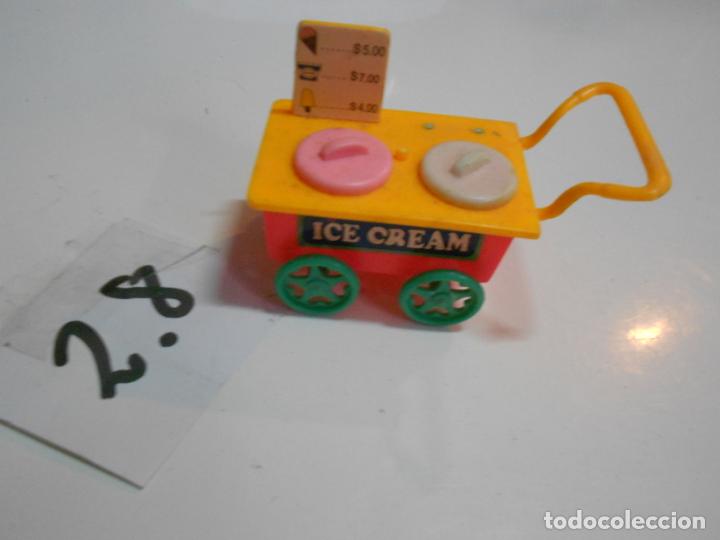 Rubber and PVC Figures: CARRITO DE LOS HELADOS - ENVIO INCLUIDO A ESPA&Ntilde;A