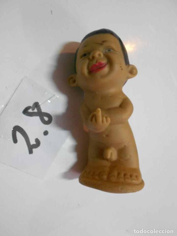 Figuras de Borracha e PVC: NI&Ntilde;O DESNUDO CON EL DEDO INDICE HACIA ARRIBA