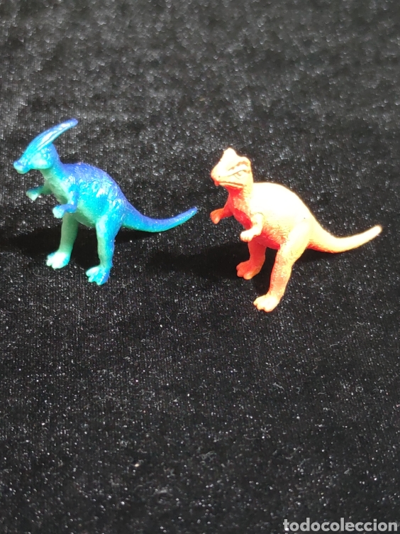 Figuras de goma y PVC: Figuras de dinosaurio de goma. - Foto 2