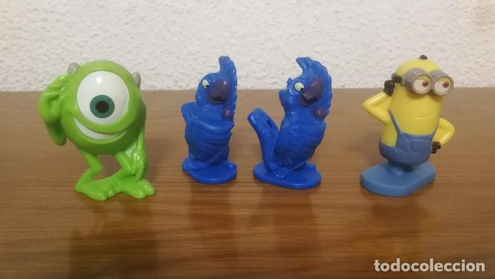Figuras de goma y PVC: 11 figuras de goma y PVC Bullyland,Nestl&eacute;,McDonalds,Phoskitos