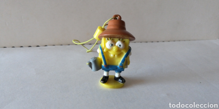 Figuras de goma Kinder: Figura kinder - Bob esponja - Foto 1