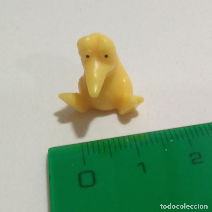Kinder Figures: kinder variante figurita amarillo pajaro miniatura mini pajarito