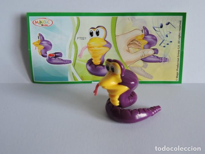 Kinder &Uuml;berraschung: KINDER NATOONS - FT021 - SERPIENTE CASCABEL - CON BPZ
