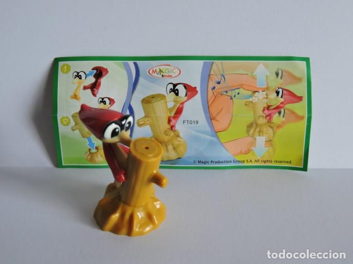 Kinder &Uuml;berraschung: KINDER NATOONS - FT019 - P&Aacute;JARO CARPINTERO - CON BPZ