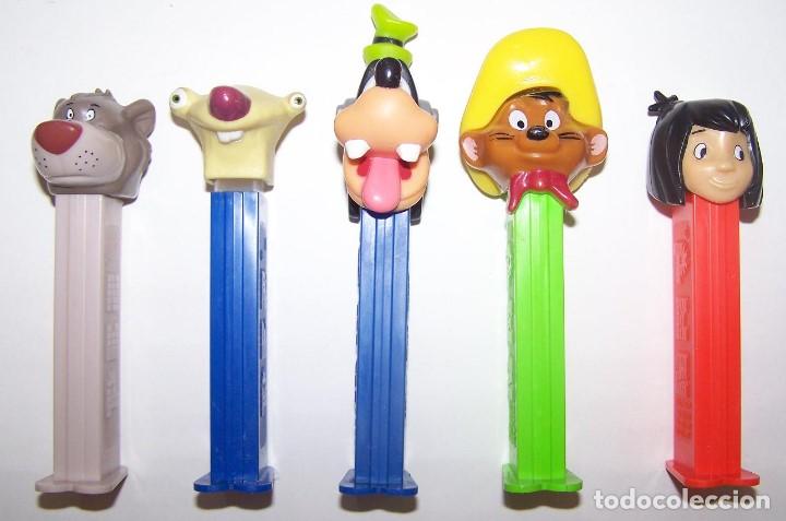 Figuras de goma y PVC dispensador PEZ: CINCO DISPENSADORES PEZ - Foto 1