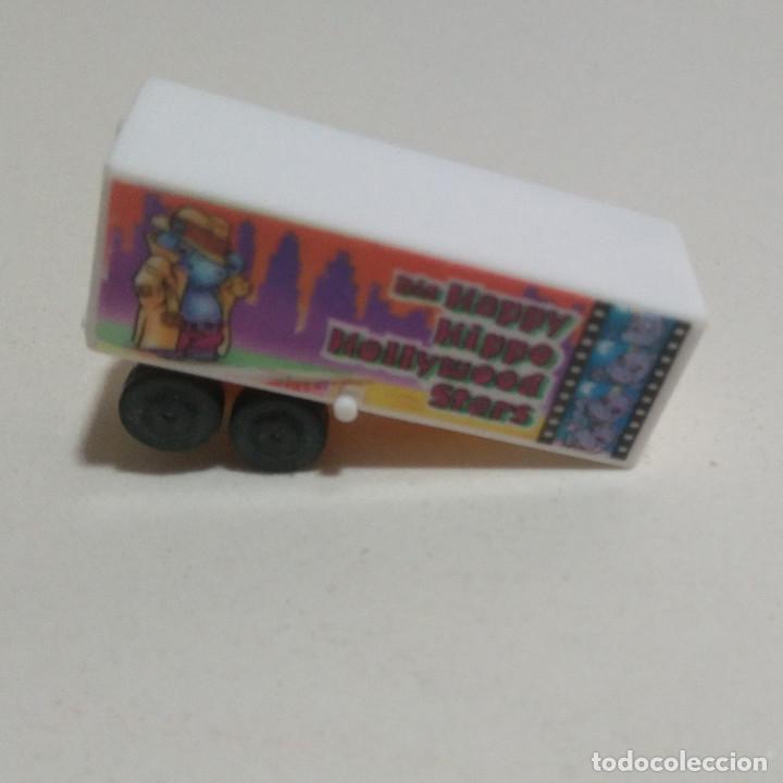 Figurines en Caoutchouc et PVC: happy hippo hipo hollywood cine KINDER truck remolque MINIATURA ESCALA KINDER VEHICULO