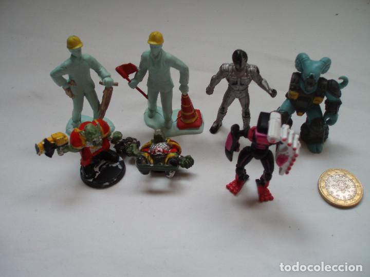 Figuras de goma y PVC: figuritas varias. tipo warhamer - Foto 1