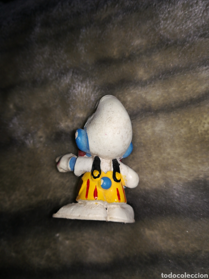 Figuras de goma y PVC: Pitufo payaso schleich peyo - Foto 2