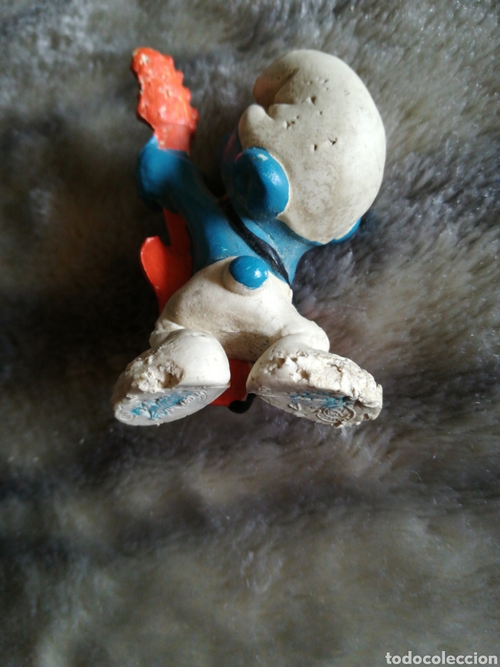 Figuras de goma y PVC: Pitufo guitarra - Foto 3