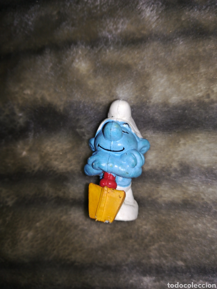 Figuras de Goma y PVC: Pitufo Pala dormido pvc