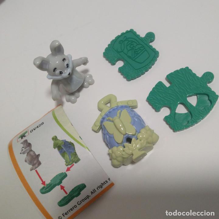 Kinder Figures: kinder pascua conejito conejo bunny dv 2020 428 mu&ntilde;eco huevo bpz papel completo ferrero