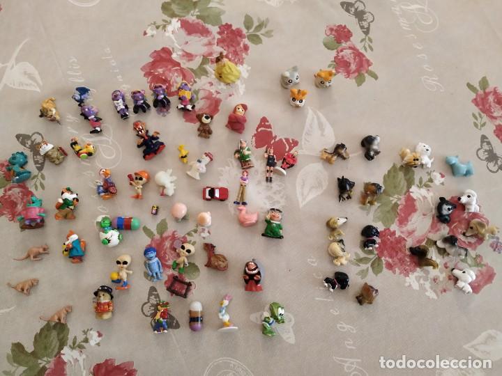 Figurines en Caoutchouc et PVC: FIGURAS KINDER + PERROS + OTROS