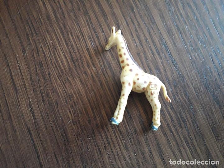 Figuras de goma y PVC: figura de pl&aacute;stico de jirafa. - Foto 2