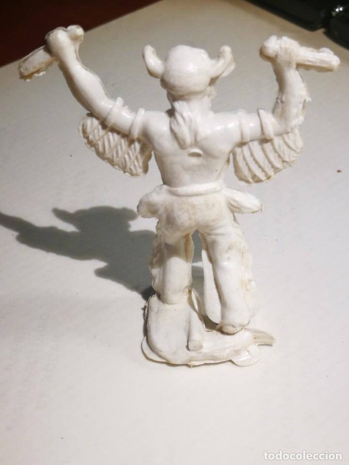 Figuras de goma y PVC: Indio Pl&aacute;stico Blanco - Foto 2