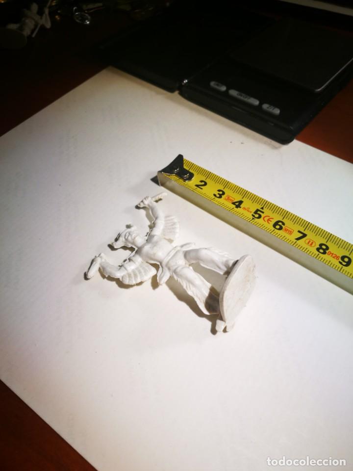 Figuras de goma y PVC: Indio Pl&aacute;stico Blanco - Foto 3