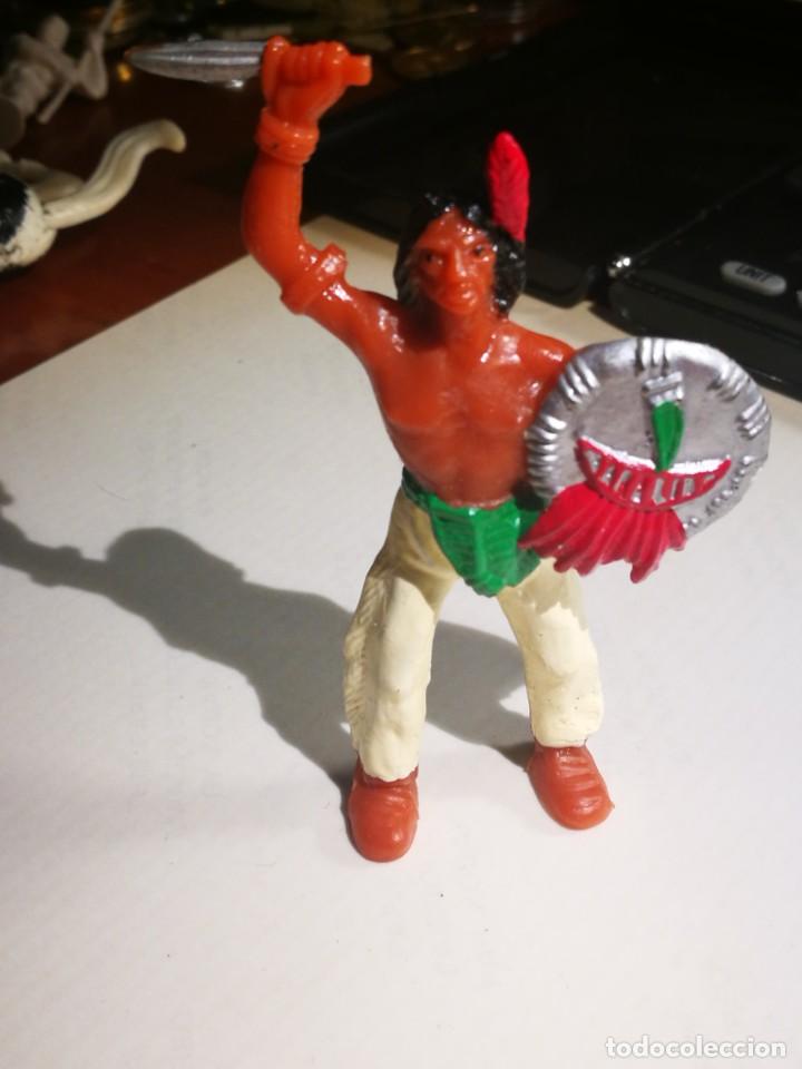 Figuras de goma y PVC: Comansi Indio - Foto 1