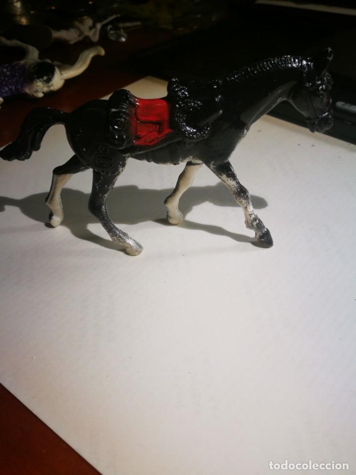 Figuras de goma y PVC: Comansi Caballo Pl&aacute;stico Negro - Foto 1