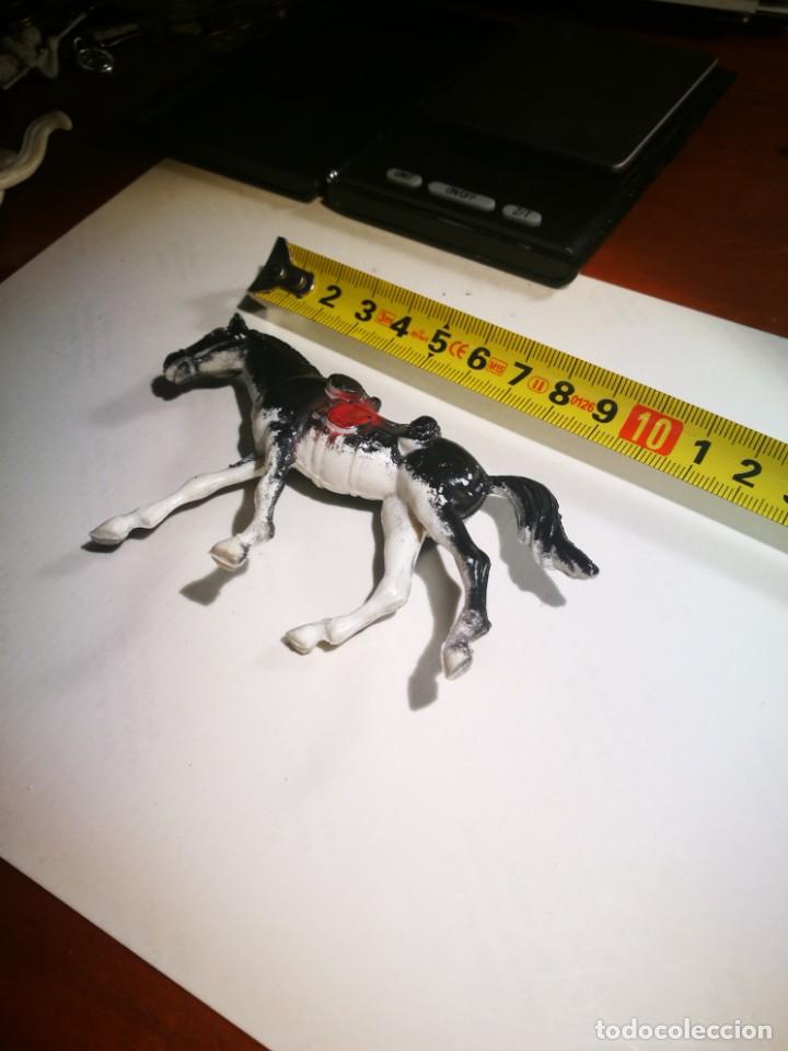 Figuras de goma y PVC: Comansi Caballo Pl&aacute;stico Negro - Foto 3