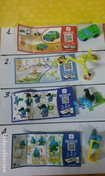Figuras de goma Kinder: FIGURAS KINDER COMPLETAS - Foto 13