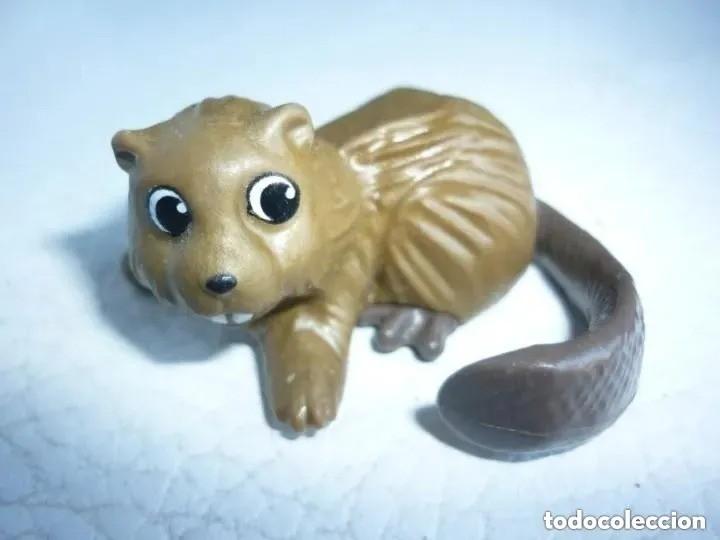 Figuras de goma Kinder: Figura Kinder - Castor - Foto 1