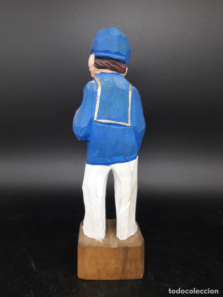Figuras de goma y PVC: Figura de madera marinero - Foto 3