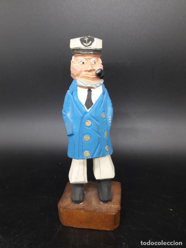 Figuras de goma y PVC: Figura de madera marinero - Foto 1
