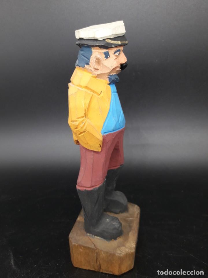 Figuras de goma y PVC: Figura de madera marinero - Foto 4