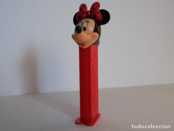 Figuras de goma y PVC dispensador PEZ: CARAMELOS PEZ MINNIE - Foto 1
