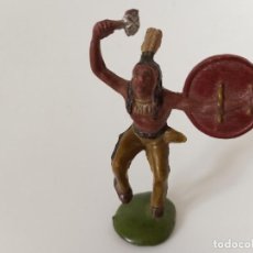 Figuras de Goma y PVC: FIGURA INDIO REAMSA GOMA. Lote 202689395